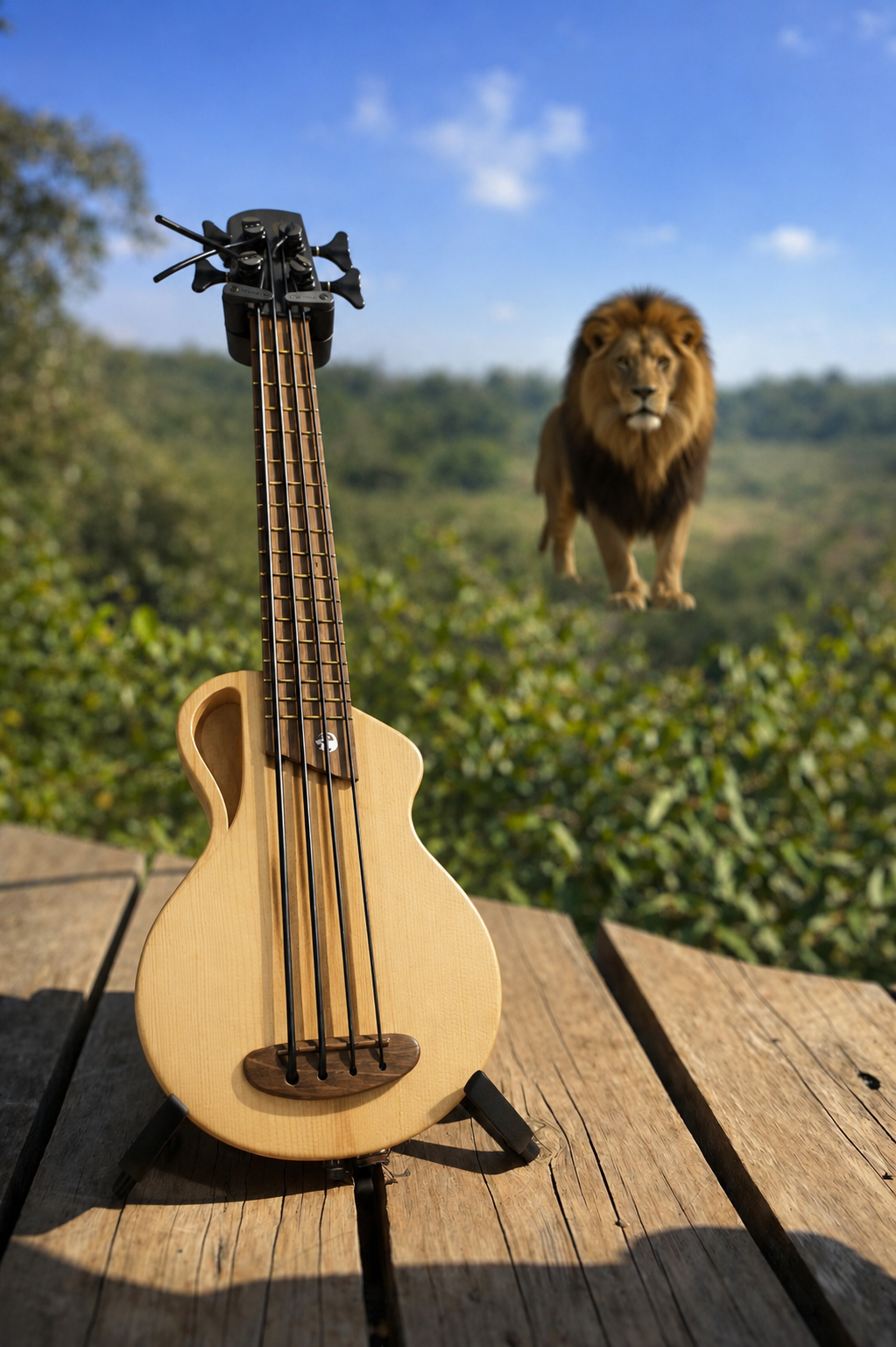 Simbass with Lion